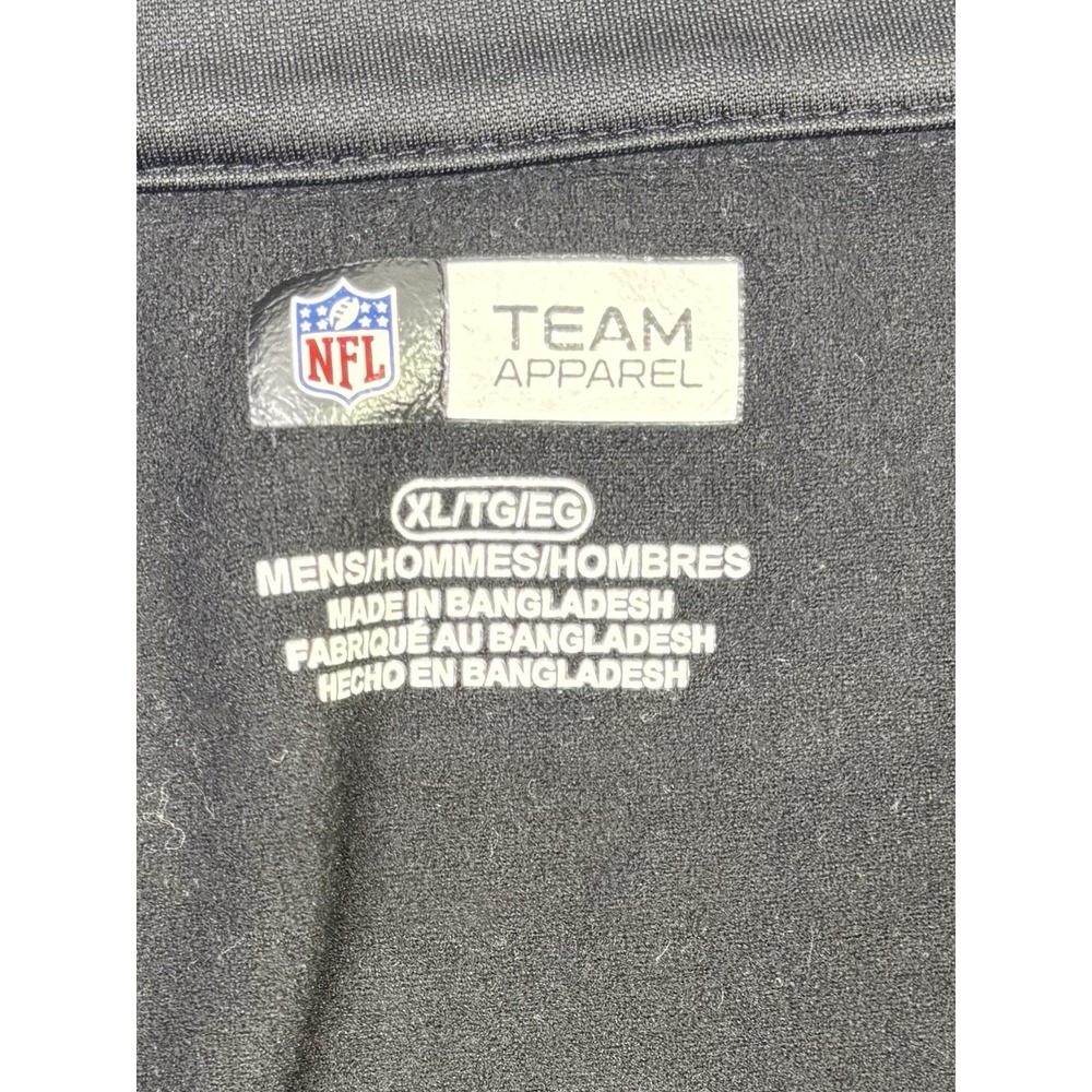 Baltimore Ravens Jacket Men's XL NFL Team Apparel Black Full Zip Football - Picture 3 of 9